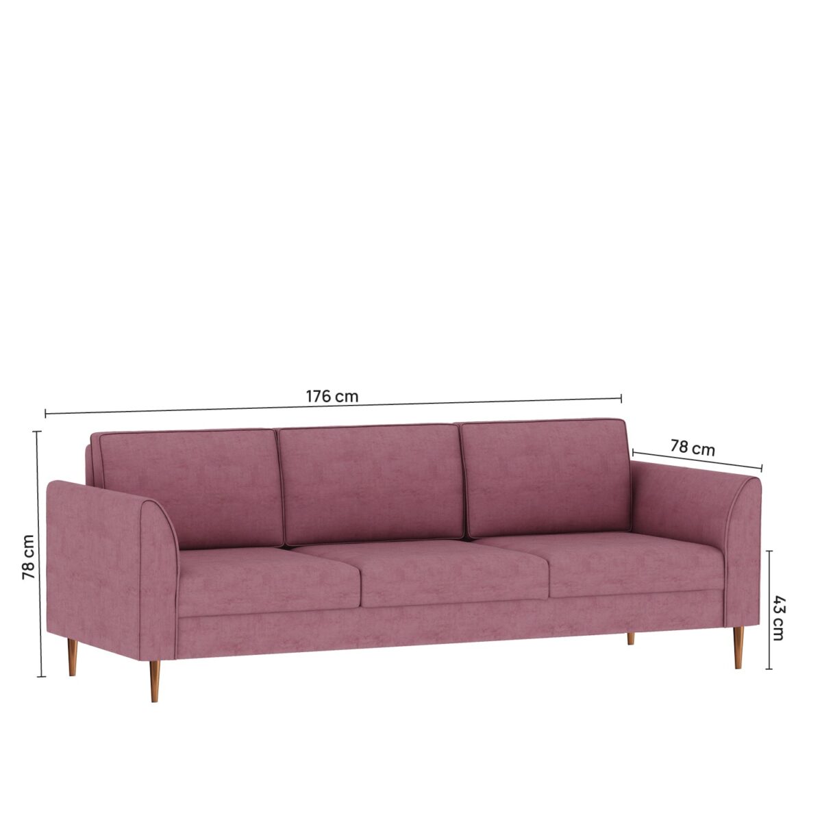 Veils three Seater Sofa 13